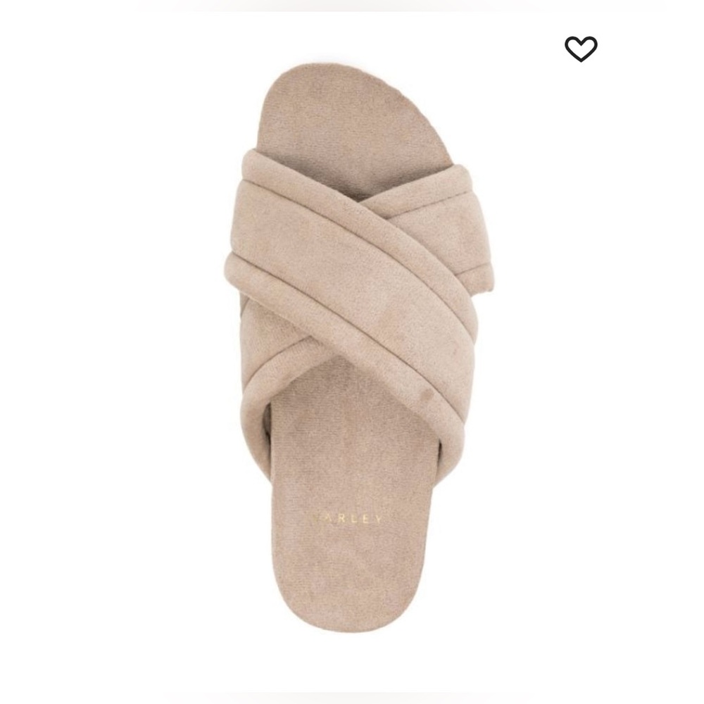 Varley Ronely Slip-On Sandals, Sand Beige, Women’s Size 6